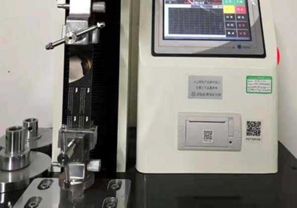 Adhesion Strength Tester assessing bonding strength of laminated or glued packaging layers