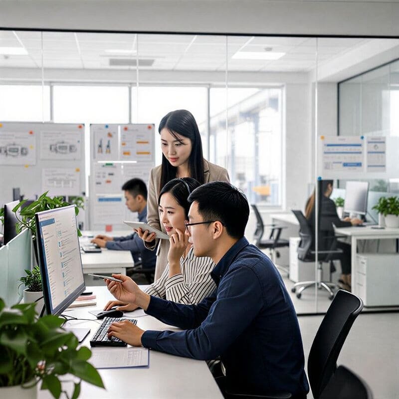 Customer support team providing expert assistance – Klong Packaging's professional support.