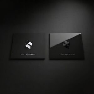 Spot UV finish – combination of gloss and matte varnish areas for contrast and visual depth.