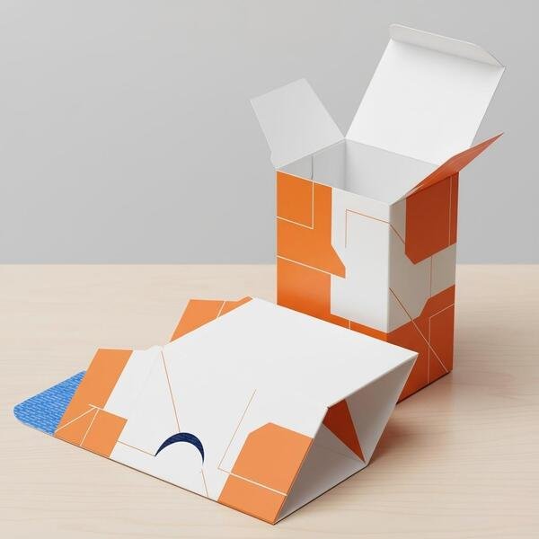 Tuck Top Auto-Lock Bottom folding carton with pre-glued bottom for quick assembly.