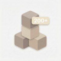 Icon representing low MOQ starting at 200 pieces.