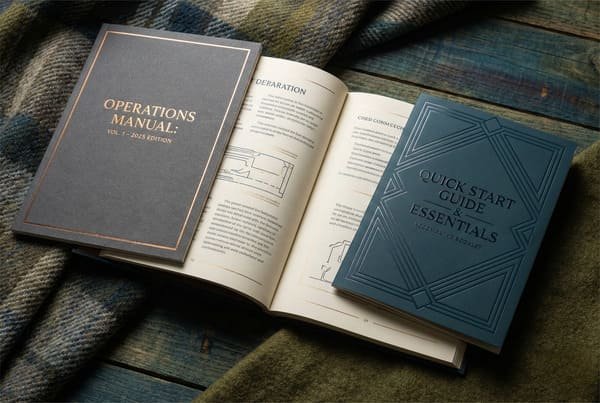 Custom letterheads and business cards to complete your brand experience.