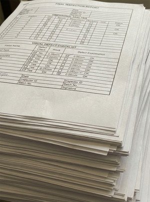 Quality control templates for packaging inspection and production quality checks.